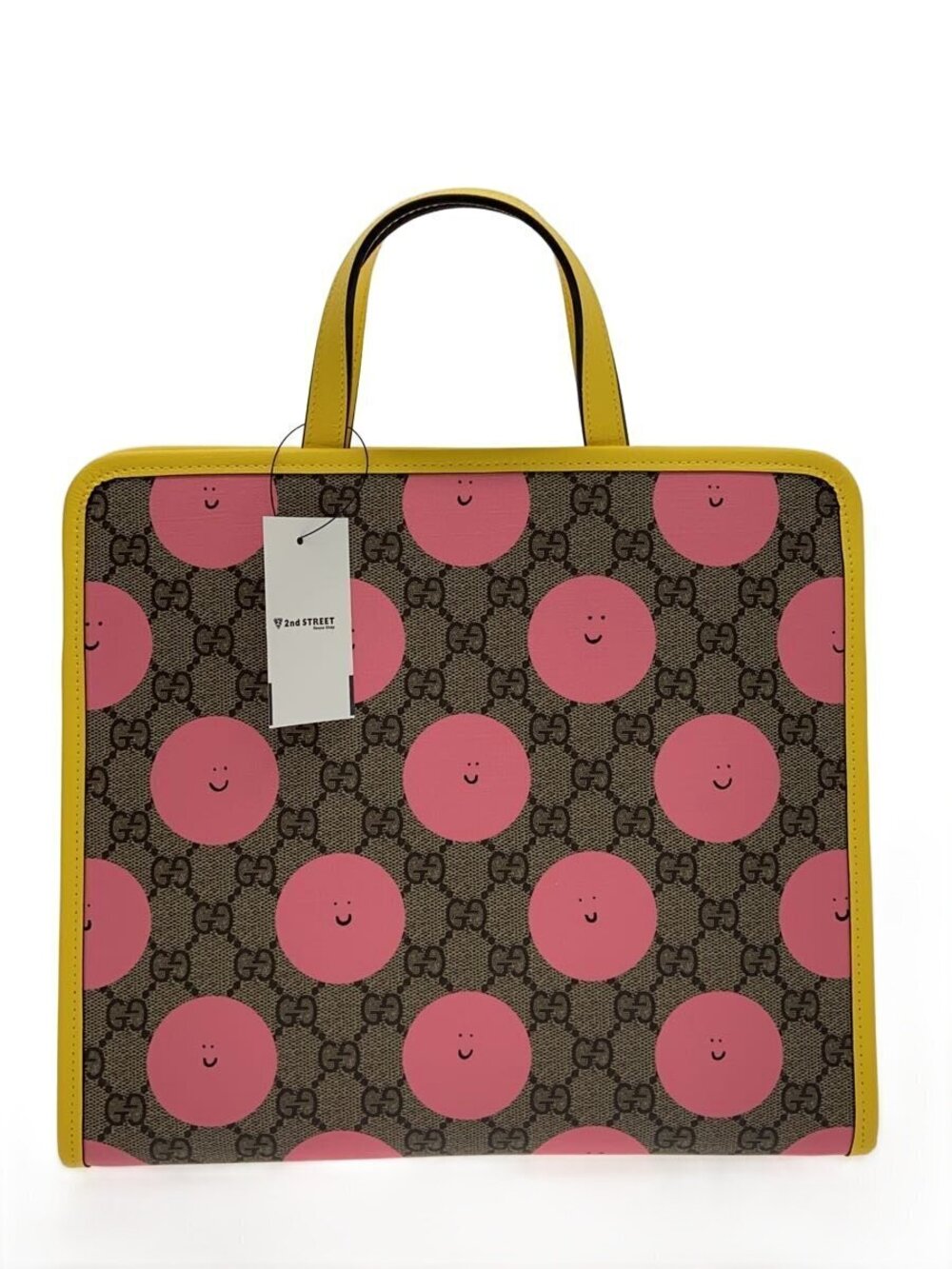 Gucci Tote Bag Over Leather Brown